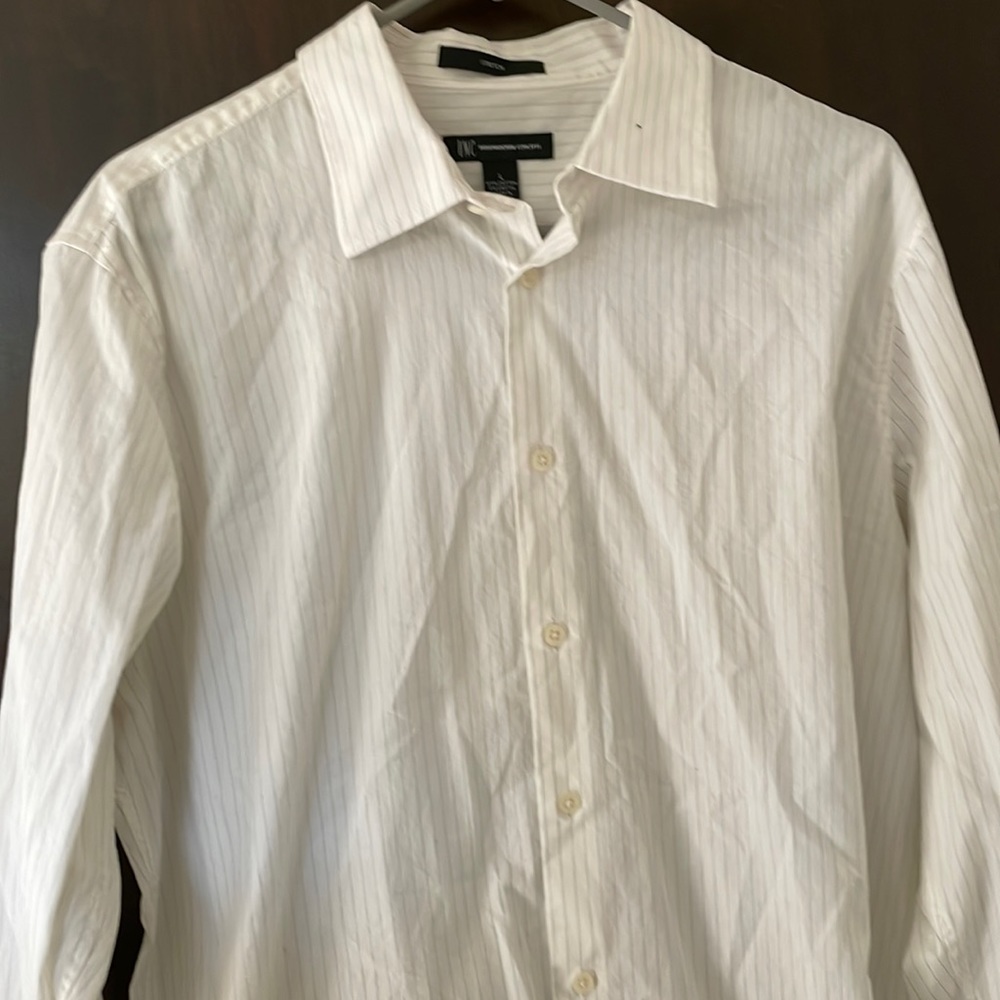 Size large, good condition, white
